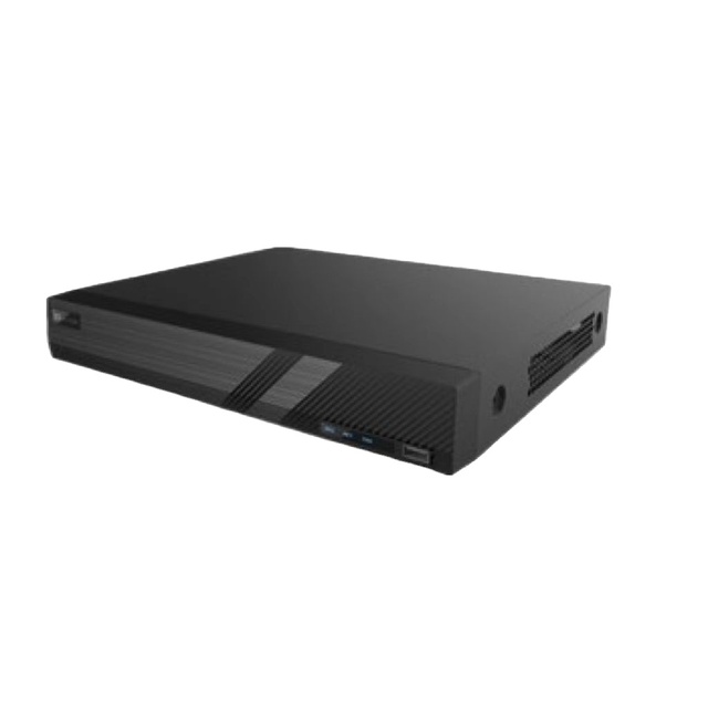 H.265 Smart 4K AI 16CH  POE NVR Security System Network Video Recorder with 2pc SATASynchronous Playback Mobile App Guard Viewer
