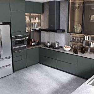Tirador Azul para Mueble de Cocina, Cubrecanto PLCC20032, Muebles de Cocina con Exhibidor PLCC20032 - Product Image 5