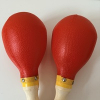 China Factory Direct 10-Inch Plastic Baby Maracas Hot Sale Kids' Toy