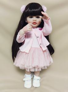 R & B-Kit de muñecas <span class=keywords><strong>Reborn</strong></span> para niñas, juguetes de bebé <span class=keywords><strong>Reborn</strong></span> de silicona, barata - Product Image 4