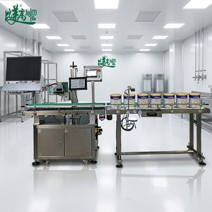 Máquina de Marcado Láser de CO2 de Alta Precisión con Enfoque Automático para Codificación de Latas de Leche en Polvo, Codificación Individual, Anti-Diversión, Rechazo Automático - Product Image 1