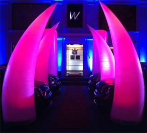 Décoration gonflable islamique Eid Mubarak Ramadan en forme de <span class=keywords><strong>lune</strong></span> <span class=keywords><strong>avec</strong></span> souffleur électrique, taille 1,8 m, pour célébrations en extérieur dans <span class=keywords><strong>la</strong></span> cour - Product Image 6