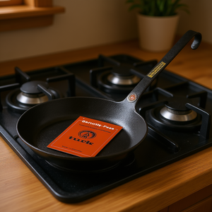 Turk Fry Pan 30Cm Cast Iron With Handle For Stovetop Cooking - Product Image 3