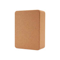 Blocs de yoga en liège naturel bio, personnalisables avec logo, antidérapants, haute densité, briques de yoga ferme, support pratique pour le fitness
