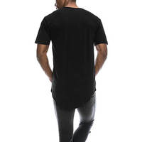 Vente flash - T-shirt oversize en coton de haute qualité, personnalisable, streetwear décontracté, impression de logo, t-shirts pour hommes.