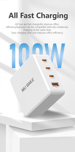 Caricabatterie Rapido GaN 100W di Tendenza 2026, PD 3.0 QC3.0 Tipo <span class=keywords><strong>C</strong></span>, Accessori Elettronici, Prodotti Smart, Accessori per Telefoni, Caricabatterie per <span class=keywords><strong>iPhone</strong></span> - Product Image 4