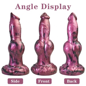 Dildo con ventosa para estimulación de próstata y vagina, juguete sexual para hombres, multicolor - Product Image 3