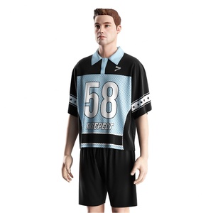 Camisetas de Fútbol Americano Vintage Personalizadas, Transpirables, de Malla, para Entrenamiento, Fabricadas Profesionalmente, para Hombre - Product Image 2