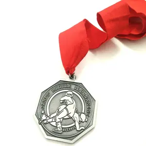 Design your own sport medal marathon running finisher Zinc alloy custom medal design