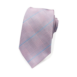 Corbata de Poliéster Ligera a Cuadros Multicolor para Hombre, Corbata Formal con Diseño Duradero - Product Image 4
