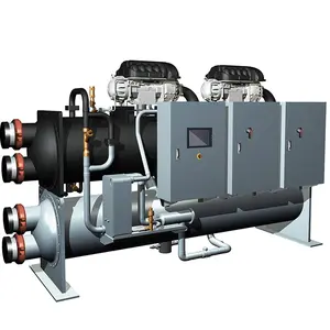 Gree 300rt eco-friendly 10kv-3pH-50Hz Water Cooled Chiller with high reliability
