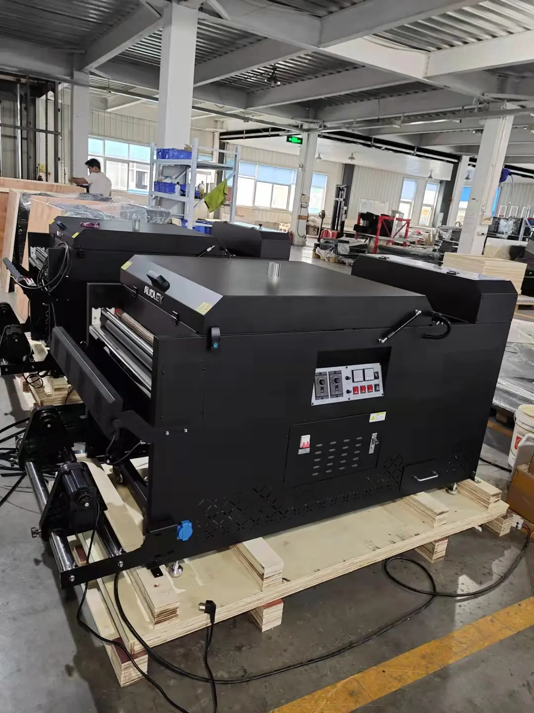 4 I3200 digital textile sublimation printer on cotton dtf t-shirt printer printing machine for tshirts with shake powder dryer