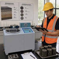 Water Saturation Tester Asphalt Mixture Vacuum Apparatus Automatic Programmable Electric Precision Laboratory Equipment