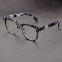 Nouvelles lunettes de lecture carrées de style coréen, grande monture, haute définition, anti-lumière bleue, anti-fatigue, tendance rétro haut de gamme