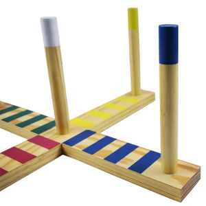Ngoài Trời Bằng Gỗ Vòng Toss Đảng Trò Chơi Coustmized Dây <span class=keywords><strong>Quoits</strong></span> Trò Chơi Bên Ngoài Và Trong Nhà Bằng Gỗ Vòng Toss - Product Image 5
