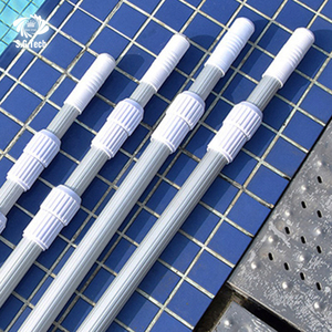 Corona de agua, accesorios para piscina, varilla telescópica, poste limpio CE134, venta al por mayor, poste telescópico para piscina de acero inoxidable - Product Image 1