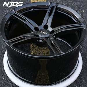 Roues sport NJQS - Style carbone, adaptées aux voitures/véhicules de performance, roues en fibre de carbone pour Lamborghini 911 <span class=keywords><strong>Ferrari</strong></span> - Product Image 3