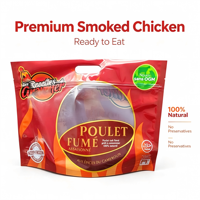 Sacs à poulet rôti en plastique PA/NY imprimés par gravure, résistants à l'humidité, compatibles micro-ondes, thermoscellables, avec poignée, pour emballage alimentaire