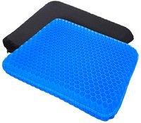 Machine à double couche améliorée, coussin de gel de refroidissement coccyx lavable coussin de siège de canapé de voiture orthopédique