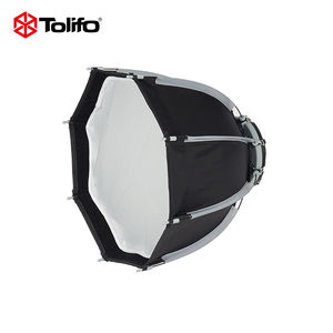 Tolifo 30Cm Mini Bowens-Mount Achthoekige Softbox Voor <span class=keywords><strong>Pl</strong></span>-Serie Cob Licht - Product Image 1