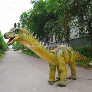 Modèle d'animal de stimulation de dinosaure artificiel pour parc à thème, dinosaure <span class=keywords><strong>Diplodocus</strong></span> 3D, dinosaure artificiel - Product Image 1