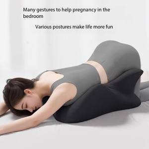 Bantal Seks Multifungsi untuk Pasangan, Penyangga Kaki, Ergonomis, Abu-abu, Dapat Dilepas, Nyaman - Product Image 5