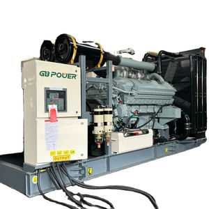 מיצובישי 1650kva דיזל גנרטור כוח פתוח טנק מאוורר רדיאטור מים קירור 40hq - Product Image 1