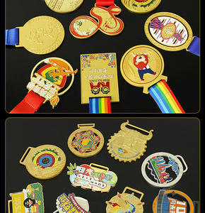 Nuevos productos de cricket, Fútbol metálico, <span class=keywords><strong>Dragon</strong></span> Boat, espejo 21K, medallas de Certificado de 1er Lugar, medallas para la escuela, novedad de 2017 - Product Image 6