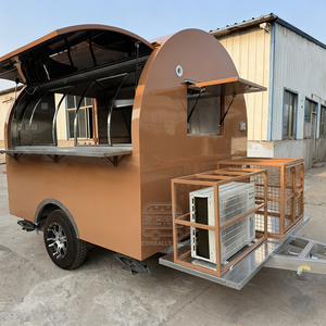 Remorque à burritos de qualité commerciale, camion de restauration extérieur, cuisine mobile en acier inoxydable - Product Image 5