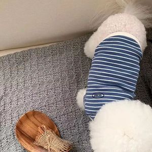 Rompi anjing katun semua musim pakaian anjing untuk kaus anjing lembut kecil kostum anjing <span class=keywords><strong>Chihuahua</strong></span> Bichon