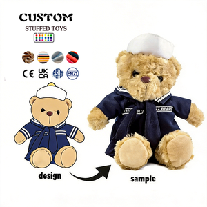 Muñeco de Peluche OEM Personalizado, Animales de Peluche, Oso Marinero, Juguetes de Peluche de <span class=keywords><strong>Anime</strong></span>, Osito de Peluche, Muñeco de Peluche Personalizado - Product Image 1