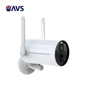New Style 100% Wire-Free AI Smart Battery Camera 1080P PIR Waterproof CCTV Camera with 9000mAH Built-in Battery