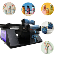 Imprimante UV DTF tout-en-un auto-duplex pour étiquettes, imprimante d'étiquettes A3/A2 en rouleau, film autocollant 8 couleurs, imprimantes de film instantané UV