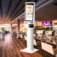 Borne de paiement par carte de paiement en libre-service pour les restaurants et les magasins d'alimentation