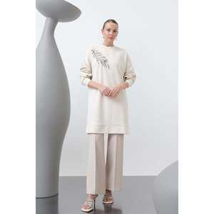 เสื้อคลุมผู้หญิงทรงสวย คอวี ผ้าทอสีดำ ระบายอากาศได้ดี เหมาะสำหรับใส่ในชีวิตประจำวัน สไตล์ลำลอง - Product Image 5