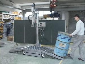 Machine d'emballage quantitative pour alcali fort de 200 <span class=keywords><strong>litres</strong></span>, machine d'emballage pour le remplissage de barils/tambours - Product Image 3