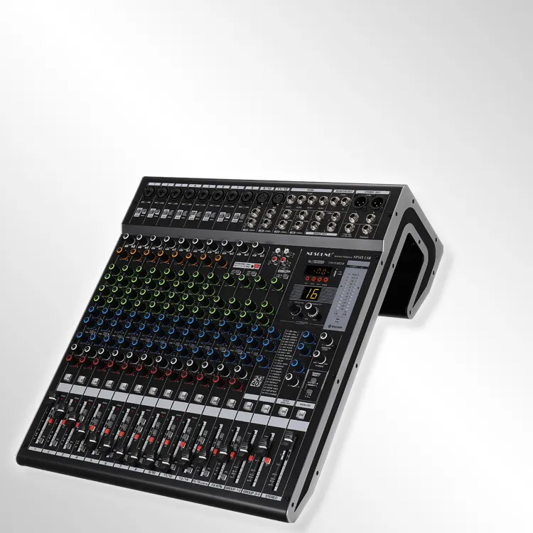 Mixer professionelle bühne leistung 12- reverb mit effektor hause 16-kanal audio line array