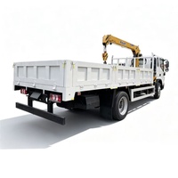 Grue télescopique montée sur camion de 5 tonnes à haute efficacité sur châssis 4x2