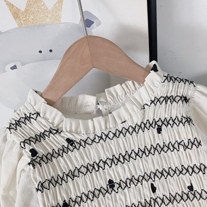 Blusa de Otoño para Bebés Niñas, Camisa con Mangas Abullonadas para Niñas Pequeñas - Product Image 2