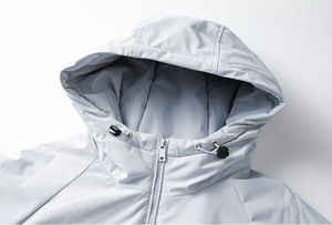 Veste d'extérieur pour <span class=keywords><strong>homme</strong></span> de haute qualité personnalisée, à capuche, chaude, épaisse, en duvet, pour l'hiver, veste en duvet tendance pour <span class=keywords><strong>homme</strong></span> - Product Image 6