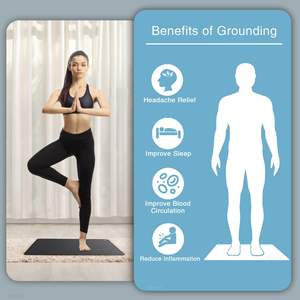 Tapis de Grounding – Anti-stress & Relaxation Naturelle : Rétablit Connexion Terre, Apaise Tensions Musculaires, Améliore Somme - Product Image 5