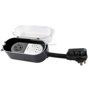 อุปกรณ์ป้องกันไฟกระชากสำหรับรถบ้าน S51058 (50 แอมป์)/เครื่องทดสอบ 50 แอมป์ พร้อมเครื่องทดสอบในตัว, ตรวจจับแรงดันและกระแสไฟ - Product Image 1