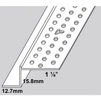 Profil en alliage d'aluminium série 6000 pour plinthes de plâtre suspendu, portes et joints métalliques, avec services de pliage et de découpe