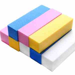 Bloc de polissage <span class=keywords><strong>magique</strong></span> fluorescent blanc à 4 faces, grain 150, <span class=keywords><strong>pour</strong></span> <span class=keywords><strong>ongles</strong></span>, surface sablée, éponge – Meilleures ventes - Product Image 2
