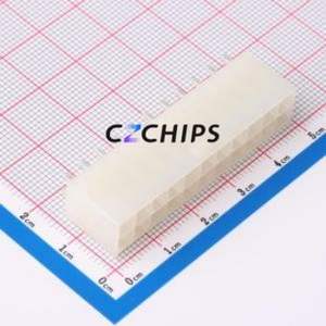 ZX-5557-4.2-2-11PZZ Wire-to-Board Pin Header Through hole,P=4.2mm Connector 2x11P 4.2mm Through Hole Mini-Fit (MX 4.2) - Product Image 1