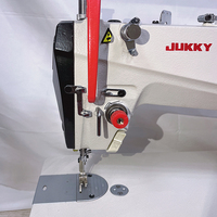 Machine à coudre industrielle domestique à grande vitesse JK9806, point noué, à aiguille simple, avec moteur servo à entraînement direct, en métal
