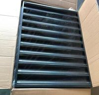 Plateau de cuisson pour boulangerie argent/marron 60x40cm pour baguettes et fours à sole