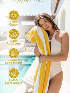 Set di 4 <span class=keywords><strong>Asciugamani</strong></span> da Bagno Oversize in Cotone Leggero <span class=keywords><strong>per</strong></span> Hotel, Extra Grandi <span class=keywords><strong>e</strong></span> Assorbenti, <span class=keywords><strong>Usa</strong></span> <span class=keywords><strong>e</strong></span> <span class=keywords><strong>Getta</strong></span> - Product Image 2