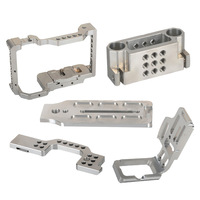 Cage pour appareil photo personnalisée ODM, usinée CNC en aluminium et acier inoxydable, avec poignée pour équipement photographique, pour caméra numérique Pan/Tilt