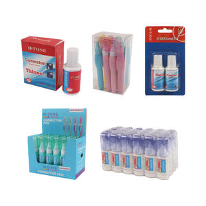 Vuelos de punta de metal de corrección bolígrafos papelería de secado rápido no tóxico 4ml de color corrección pluma para los estudiantes de la escuela - Product Image 6